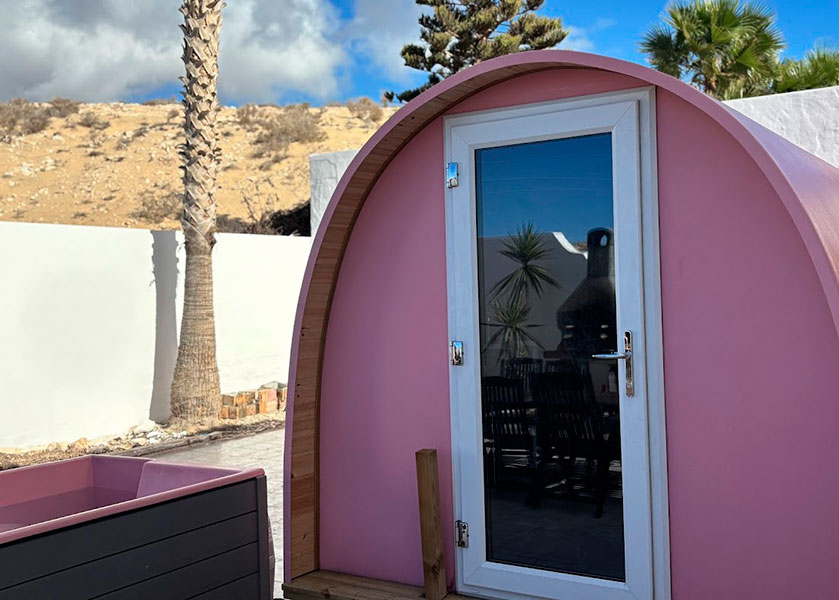 Nieuwe ecopods bij BHH Naturist Resort Fuerteventura 