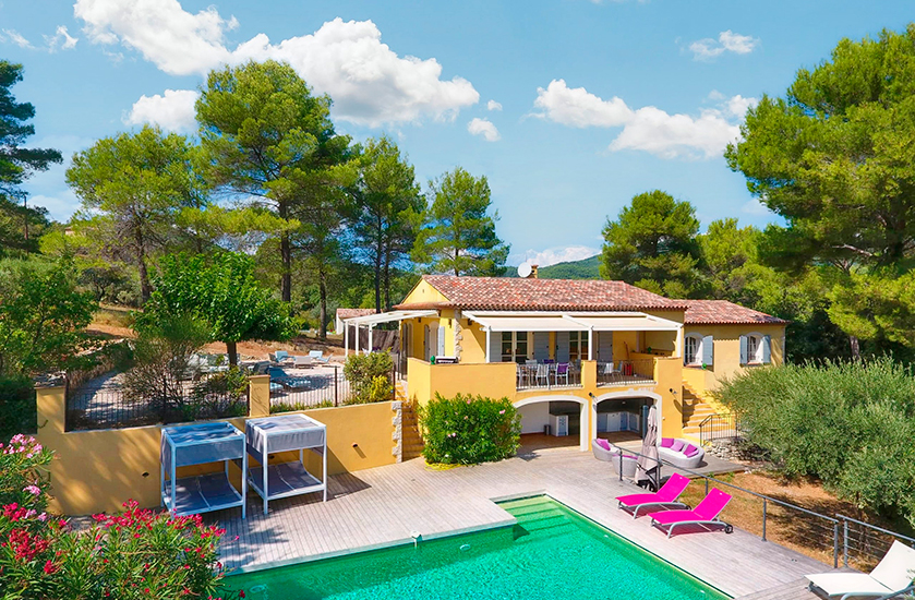 Villa Oriél: een warme naturistische oase in het hart van de Provence
