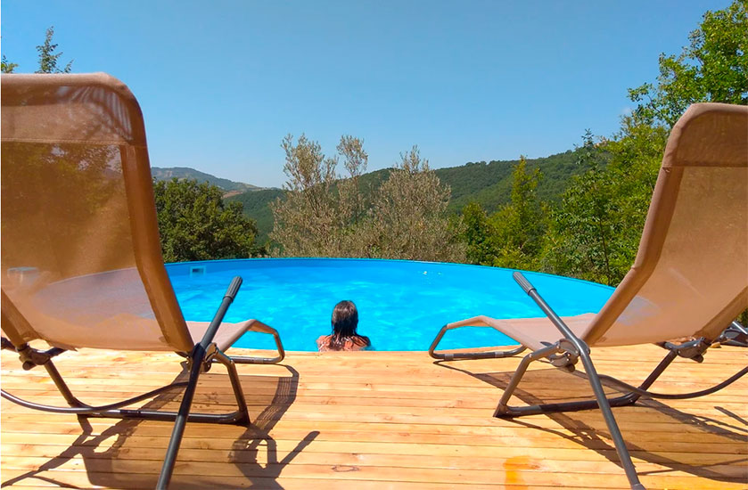 Wild Umbria - privé natuurretreat met zwembad in Umbrië 